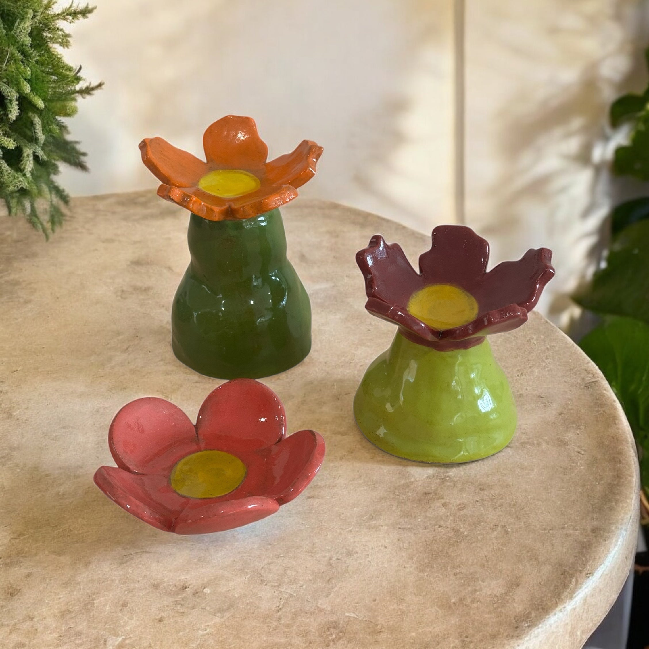 Flower Power Tea-light holders
