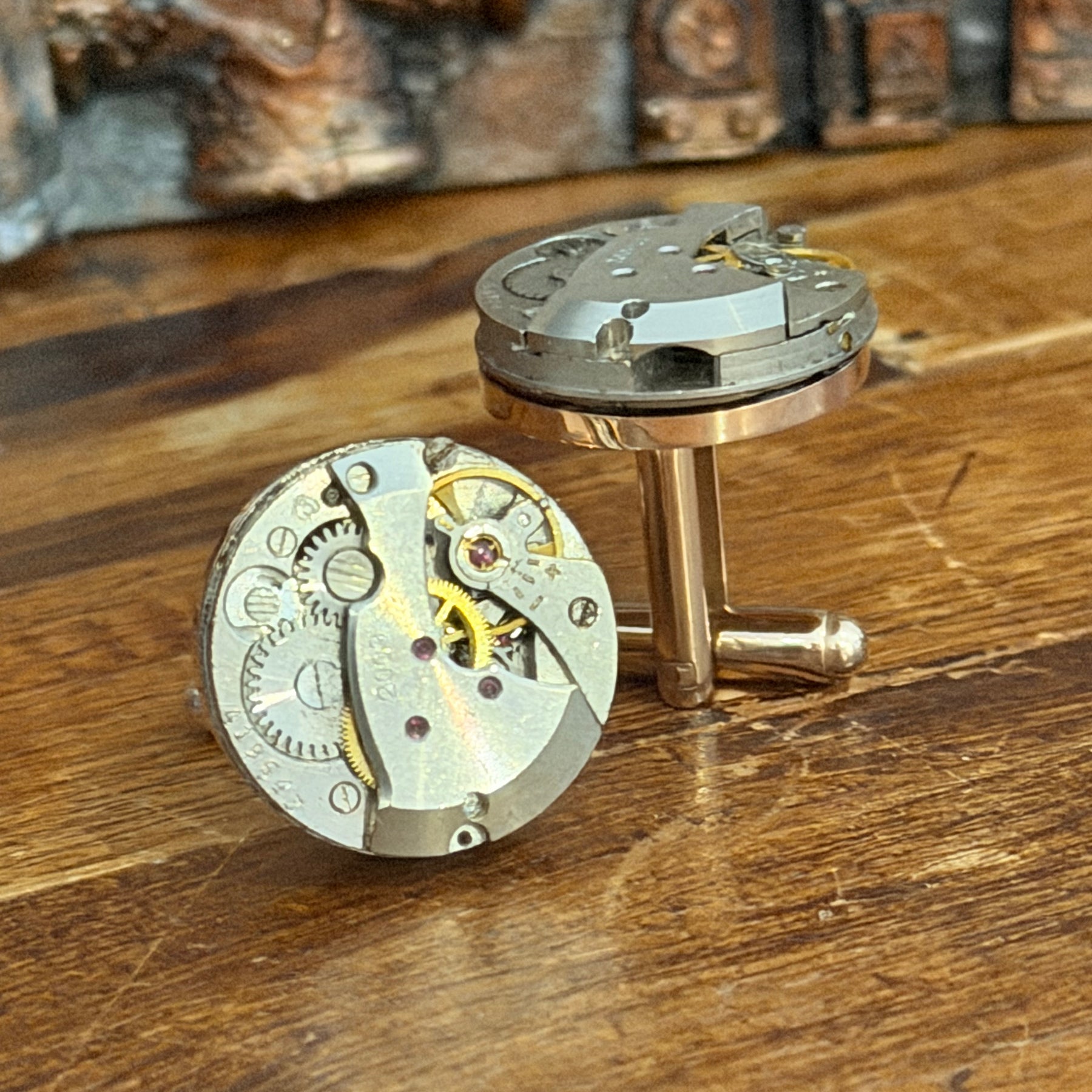 Steampunk Watch Movement Cufflinks