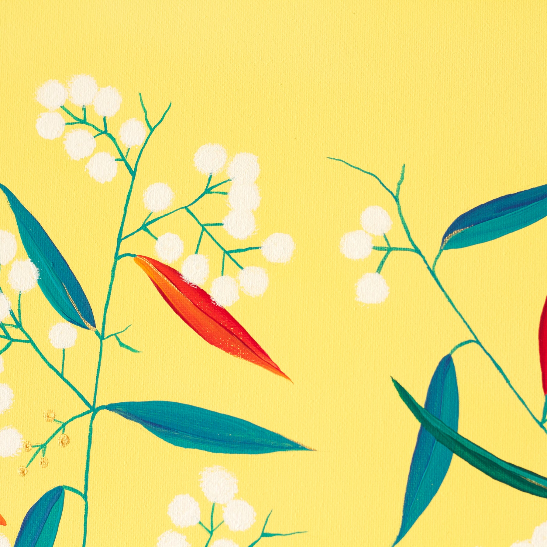 Wattle Acrylic Painting on Canvas