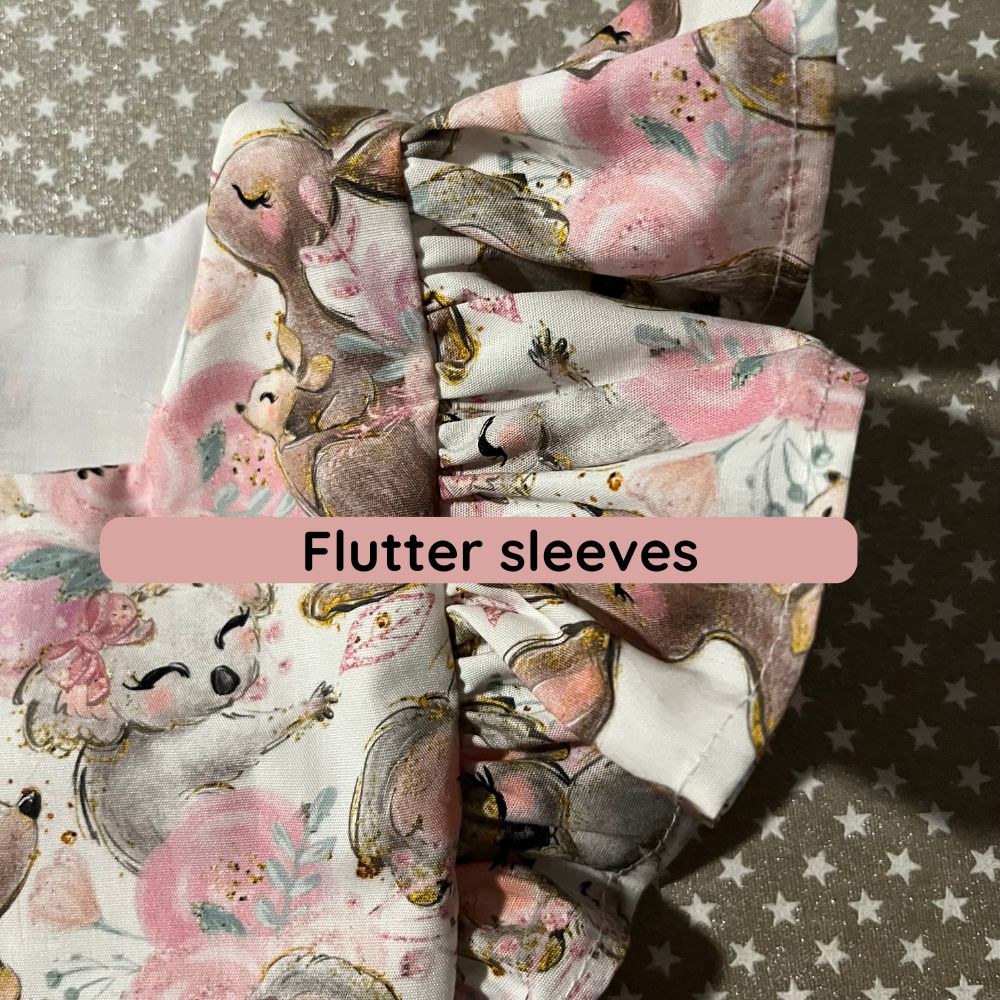 Handmade toddler pinafore / dress | Kangaroos and Koalas