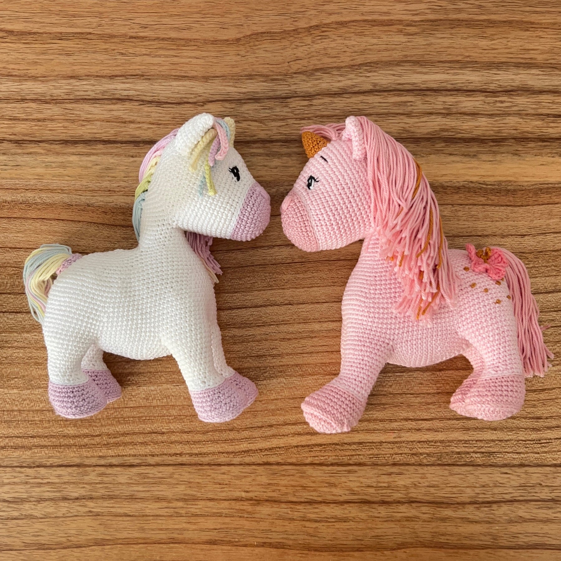 Rosie | Crochet Unicorn | The Enchanted Meadow Collection | Ready to Ship