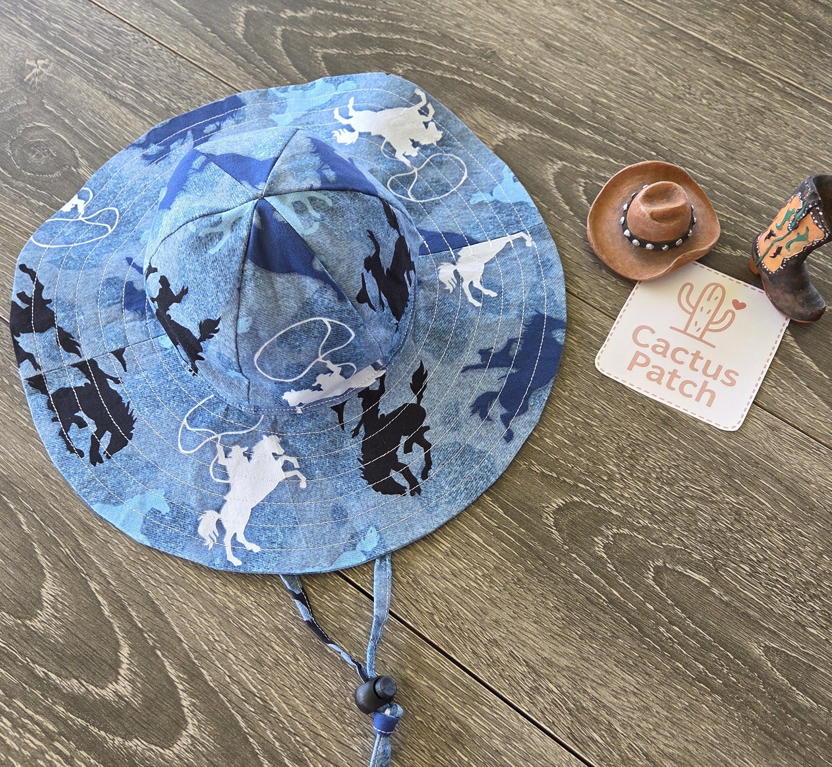 "Sunset Rodeo" Baby Sunhat (0-3 Months)