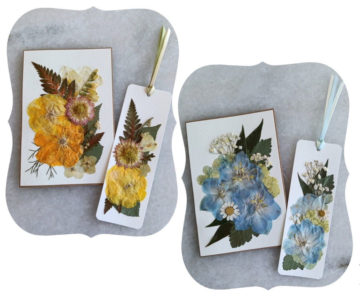 Floral Gift Set | Card & Bookmark