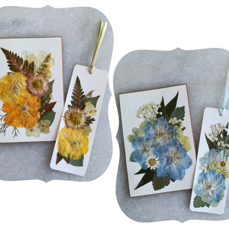 Floral Gift Set | Card & Bookmark