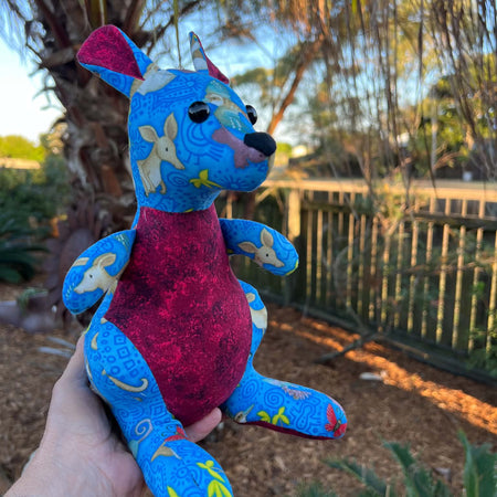 Handmade Fabric Kangaroo