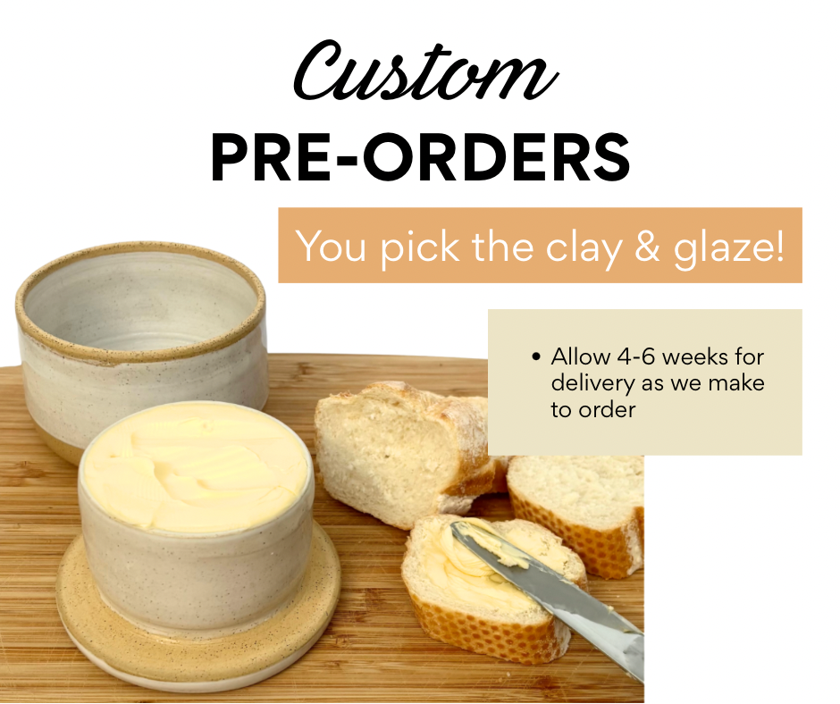 Ceramic Butter Bell / Butter Keeper / Butter Dish