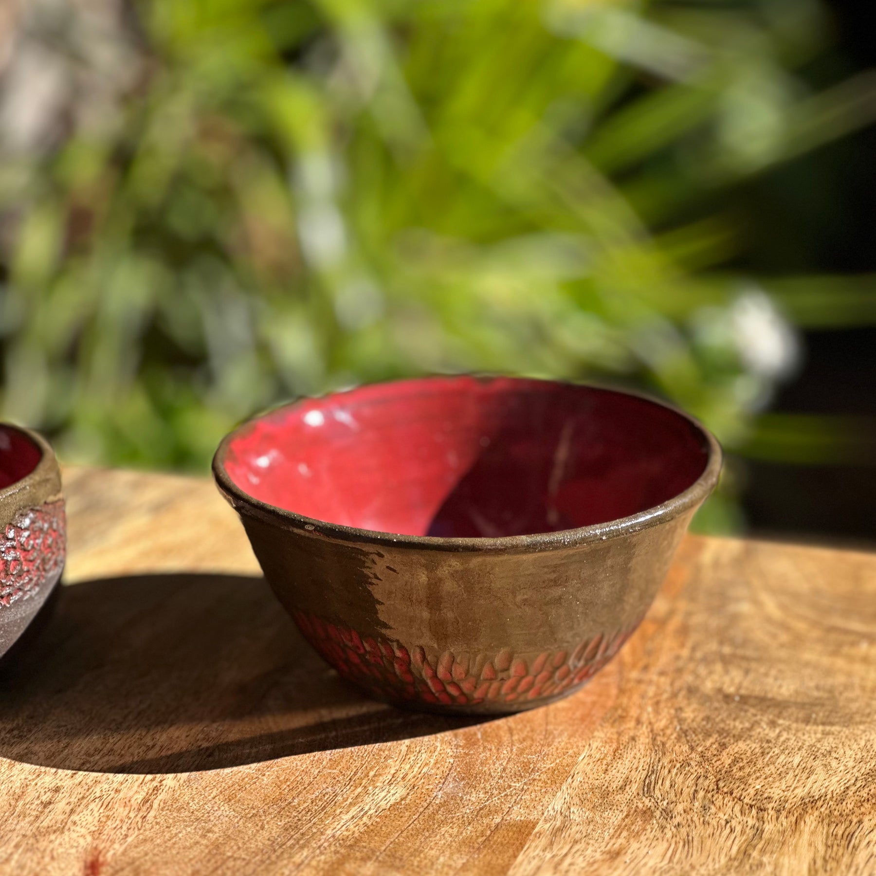 Handmade Ceramic Noodle Bowl Set with Chopstick Holder | Fire & Brimstone