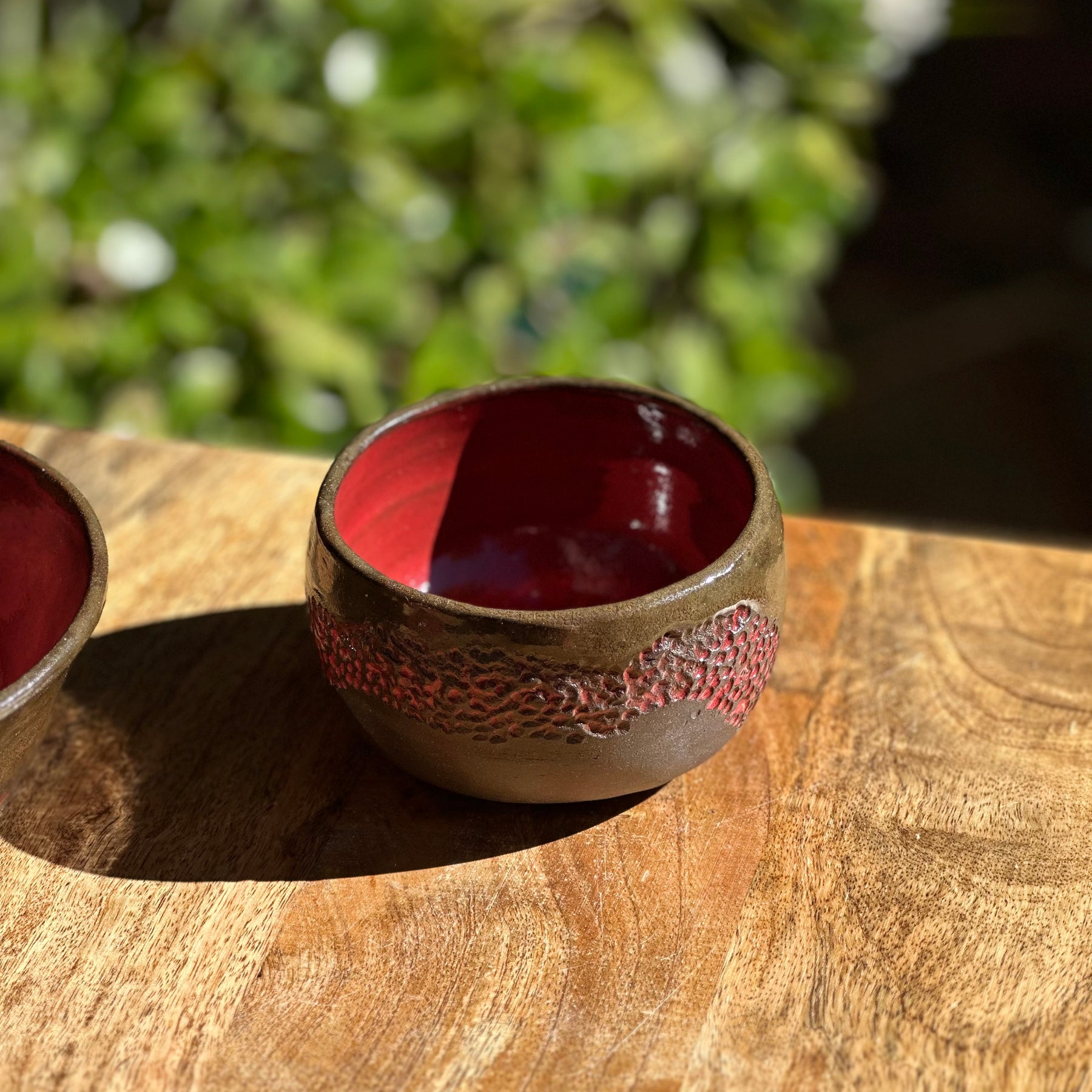 Handmade Ceramic Noodle Bowl Set with Chopstick Holder | Fire & Brimstone