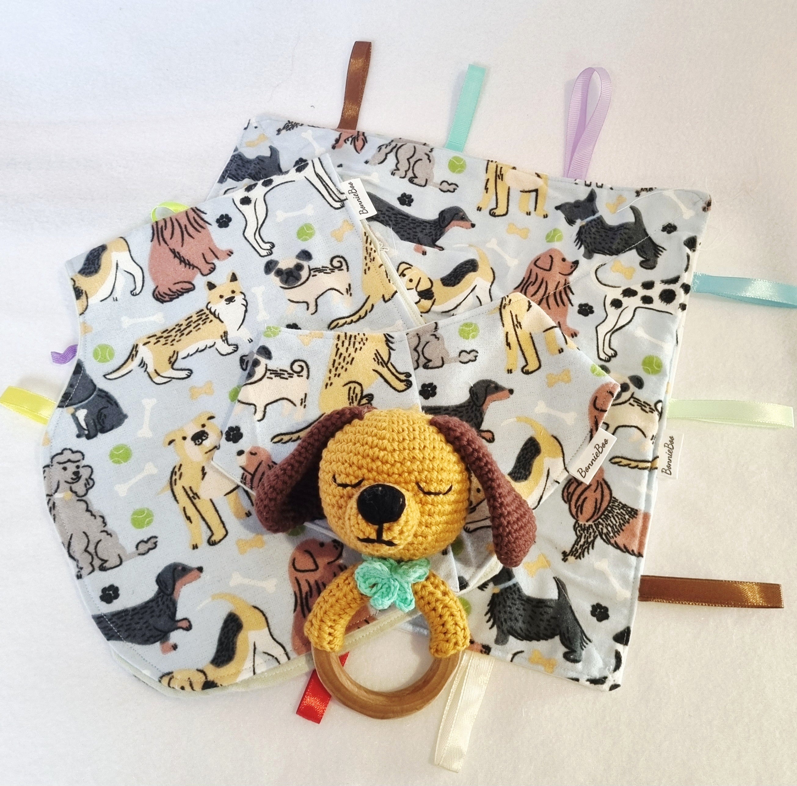 Baby Shower Gift Set | Puppy Themed | various styles| Handcrafted - BB02