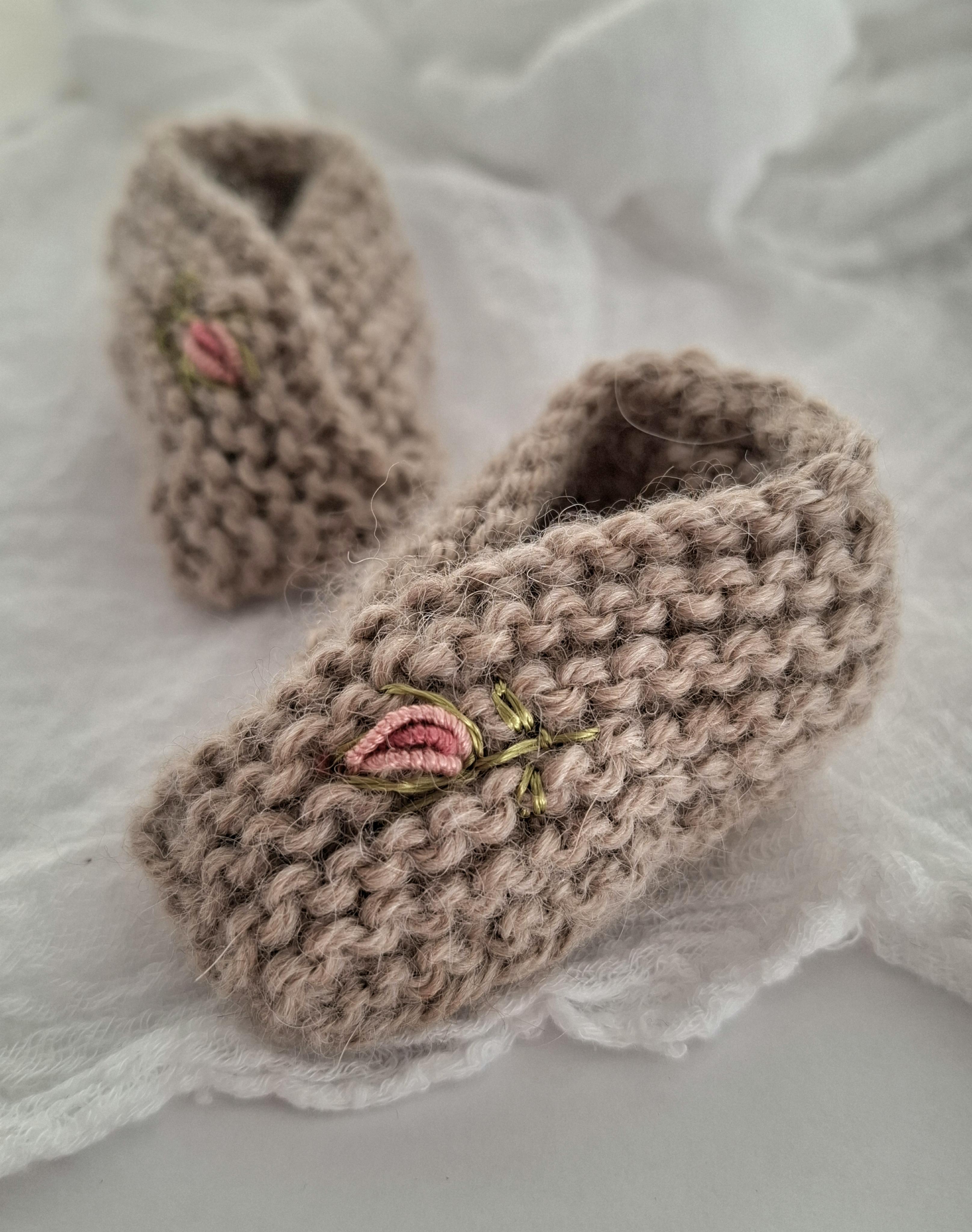 Baby Booties Australian Alpaca Newborn Gift Baby Shower Gift
