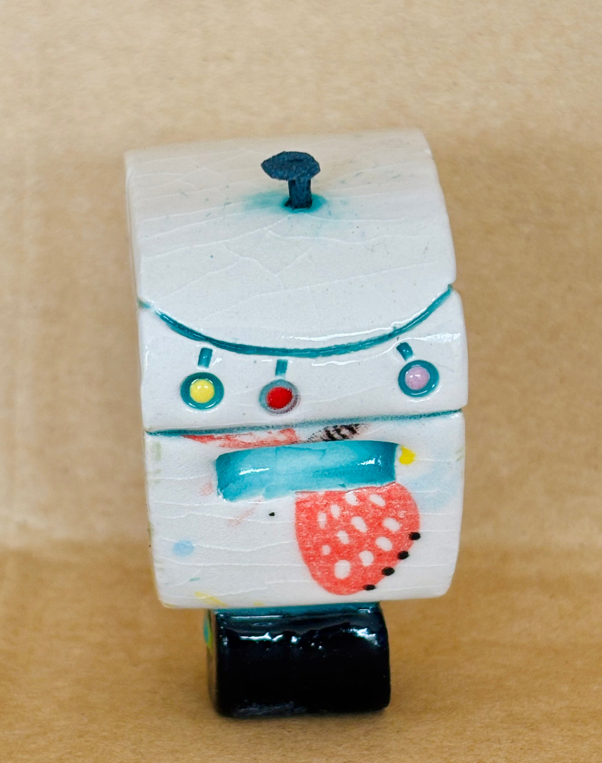Small Retro Collectable Ceramic Caravan 1