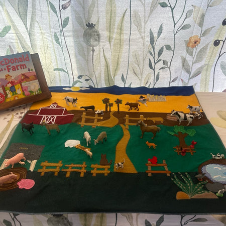 Children's Playmat  Farmyard A