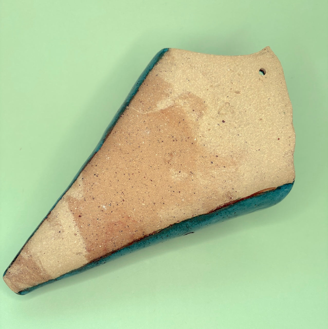 Ceramic wall cone orchid pot