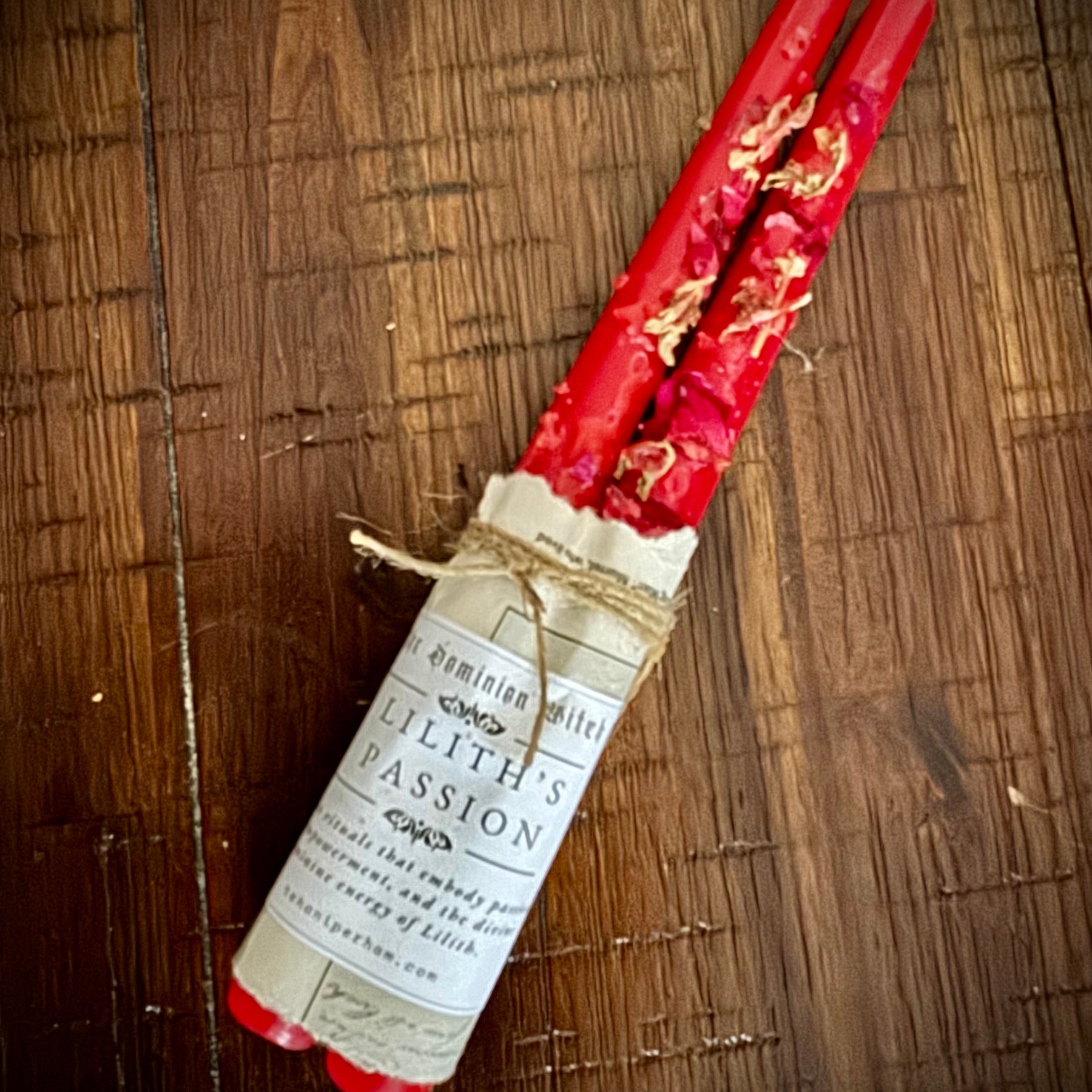 Dressed Taper Candles