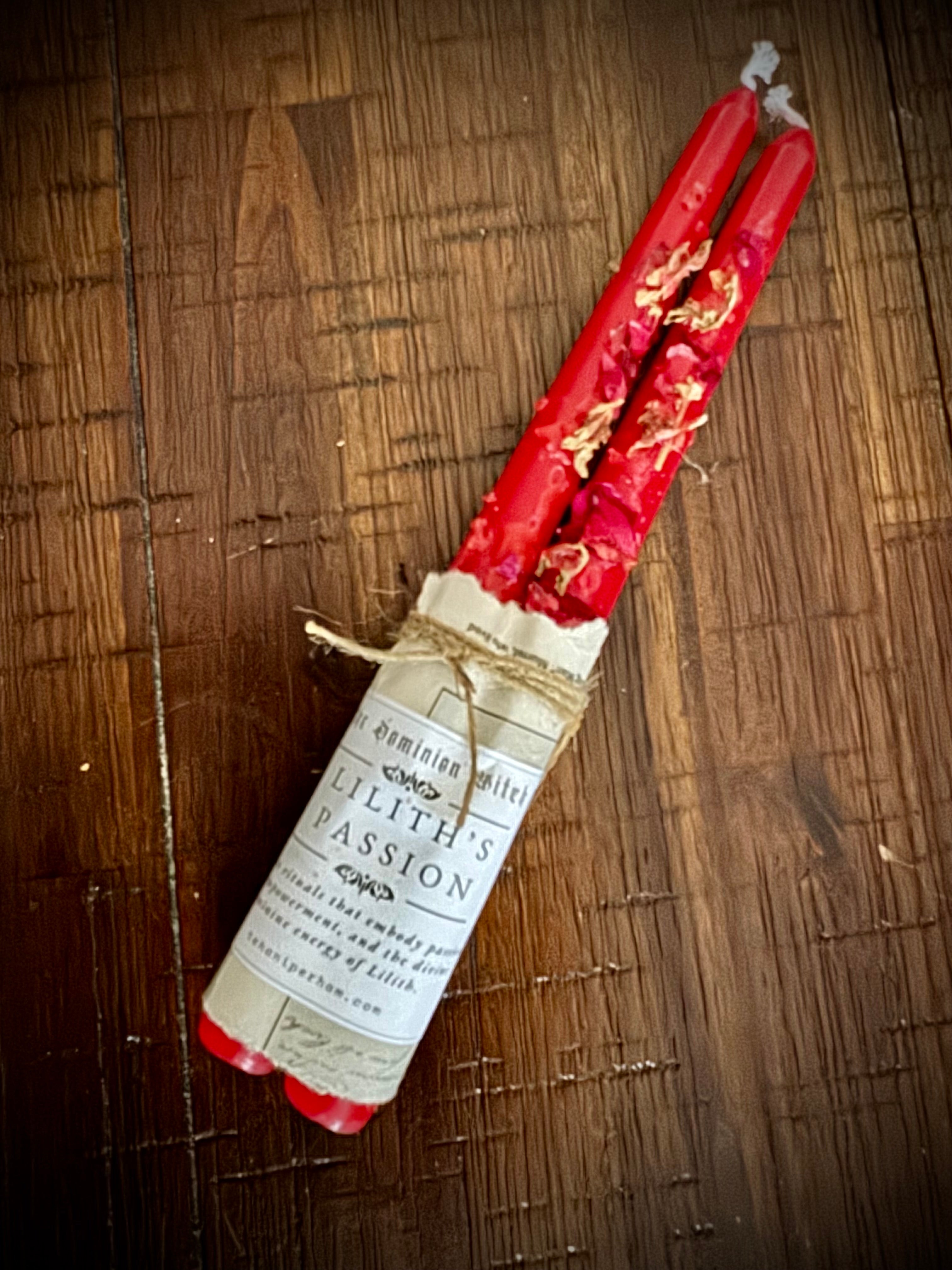 Dressed Taper Candles