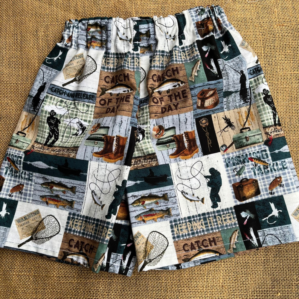 Toddler Boys shorts | gone fishing 🎣