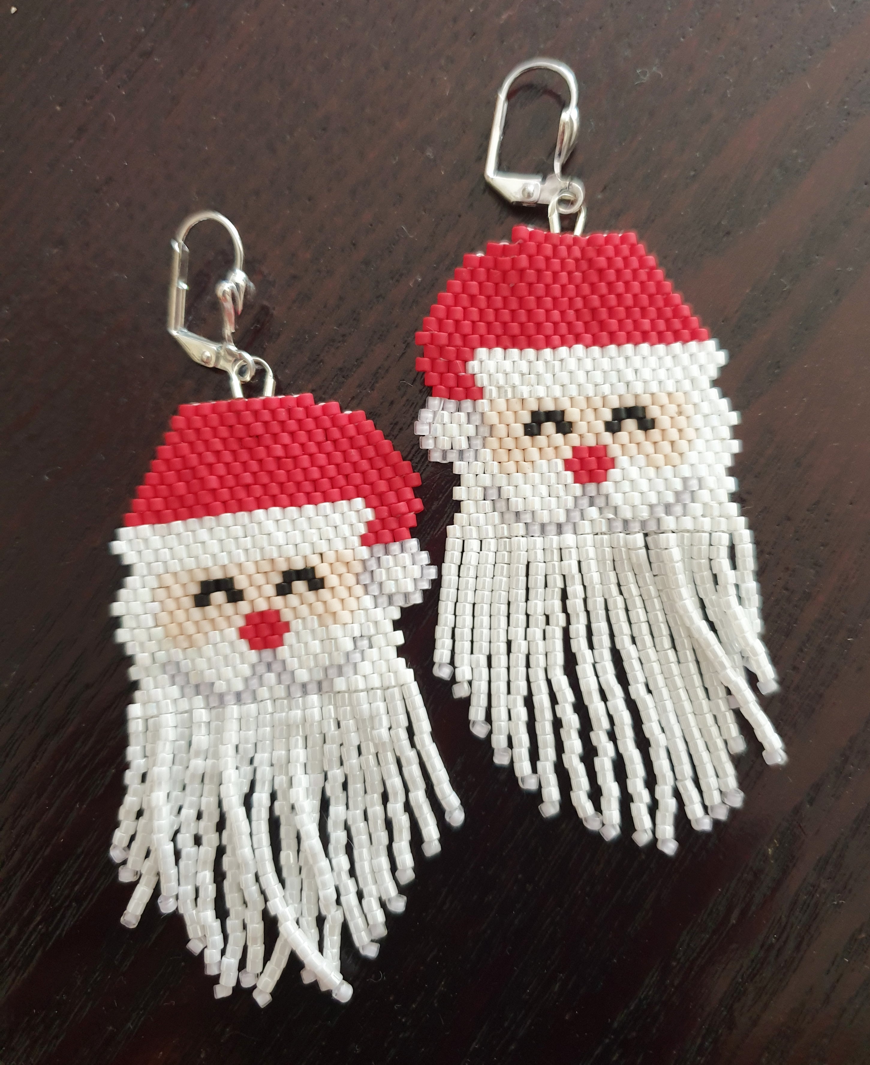 Santa Fringe Earrings