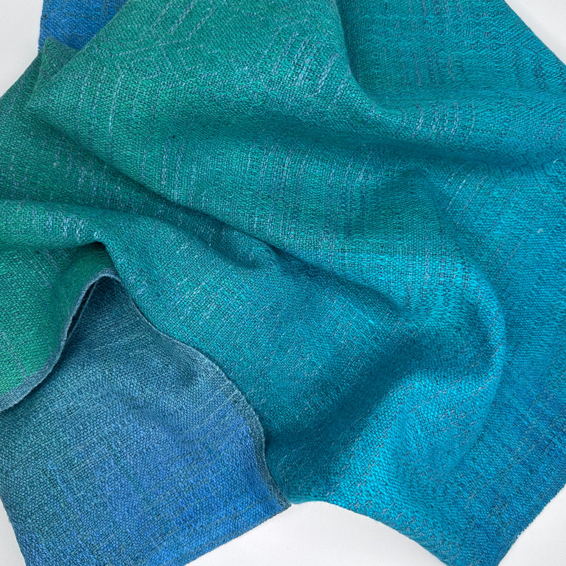 Hand-Dyed and Handwoven Linen/Cotton Tea Towels