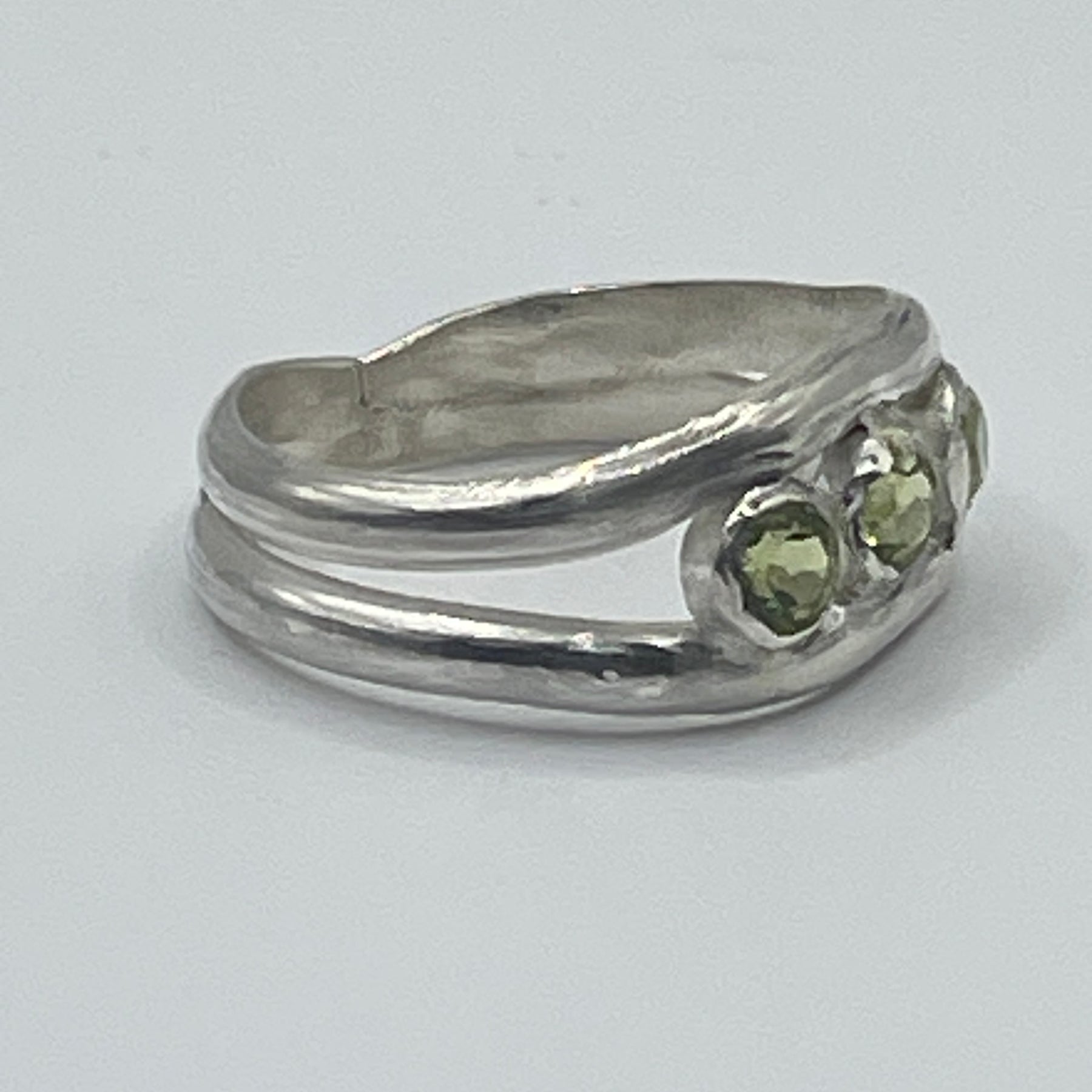 Sterling silver Peridot ring