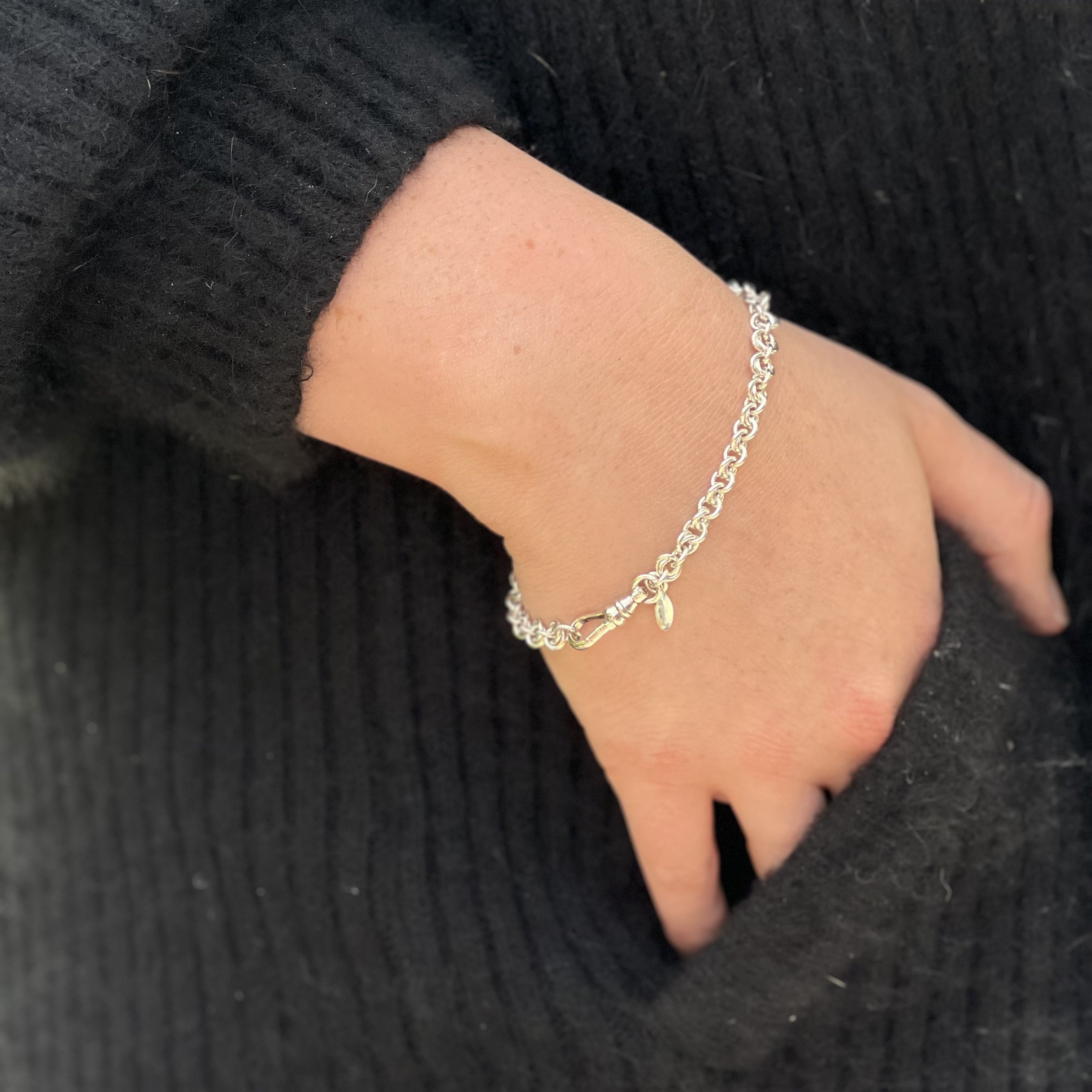 Sterling Silver Bracelet "Petal"