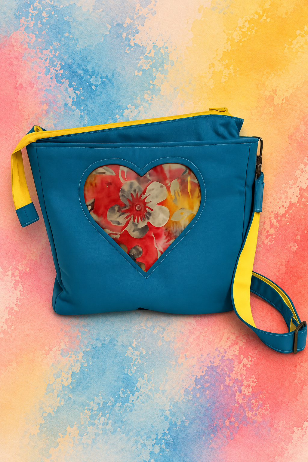 Valina Crossbody Bag with Heart Motif