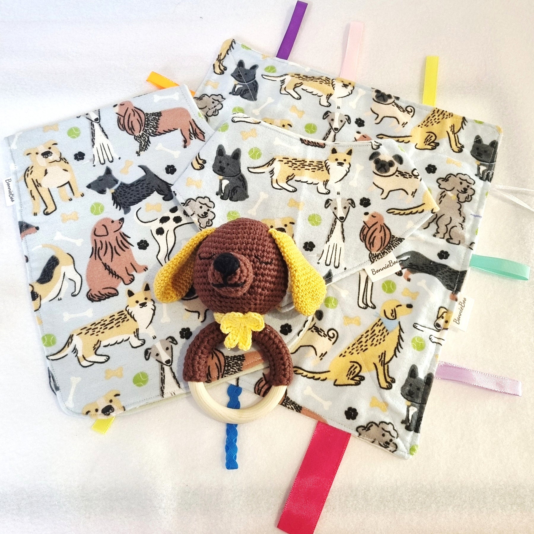 Baby Shower Gift Set | Puppy Themed | various styles| Handcrafted - BB02