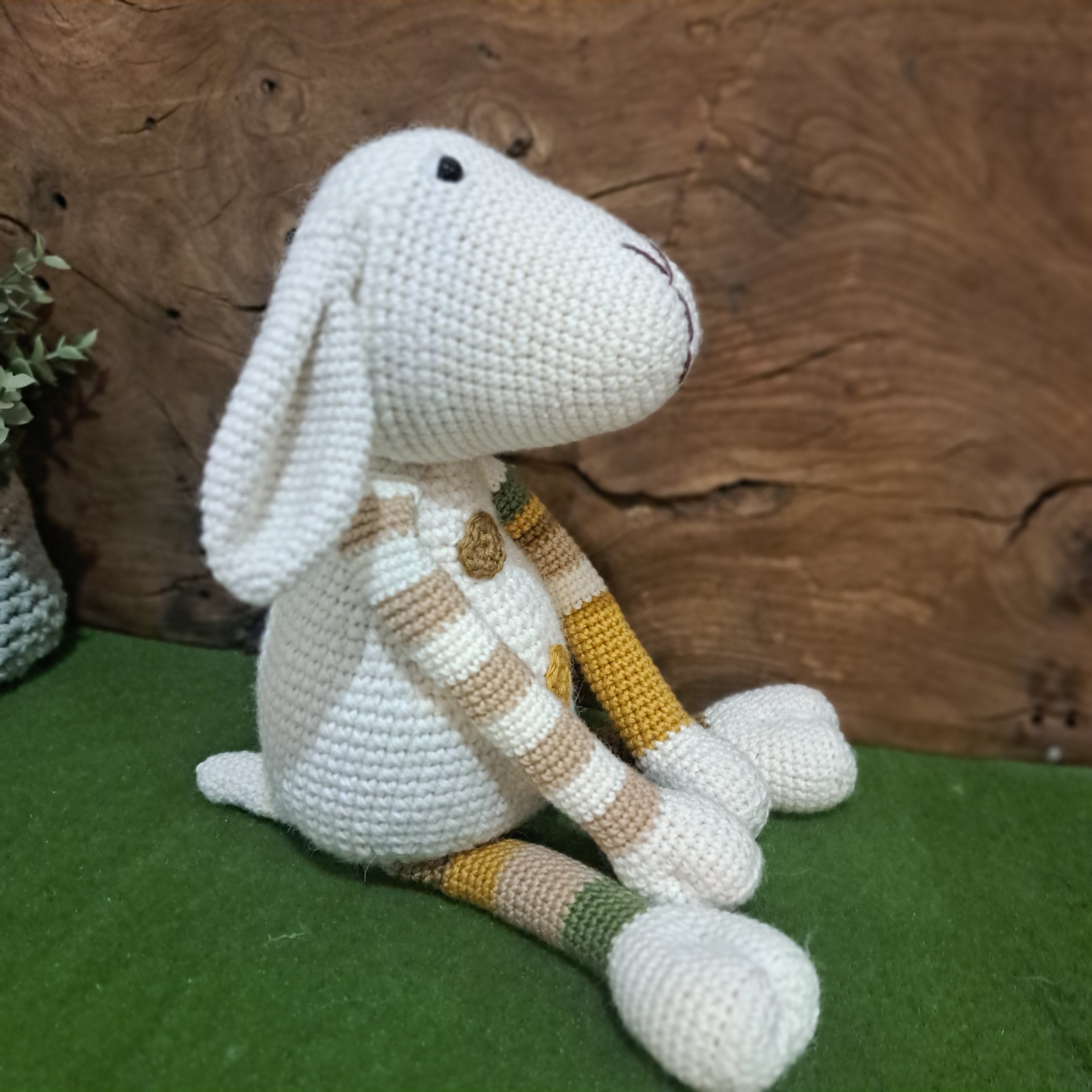 Crochet toy sheep, Australian wool