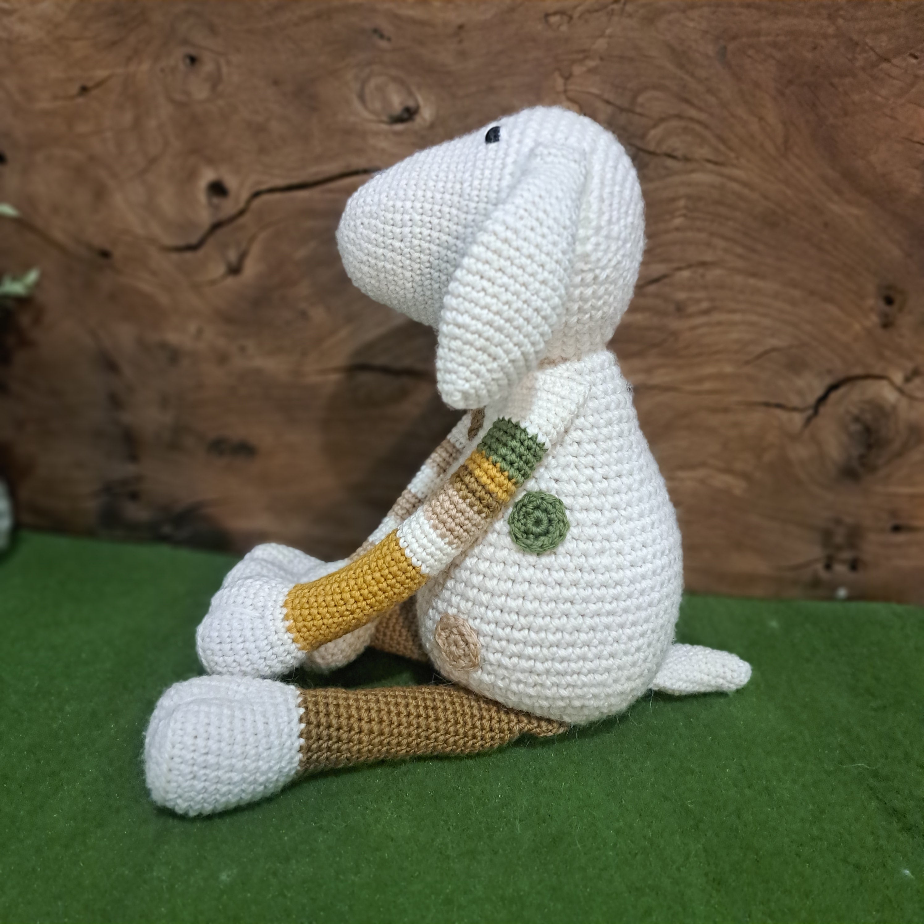 Crochet toy sheep, Australian wool