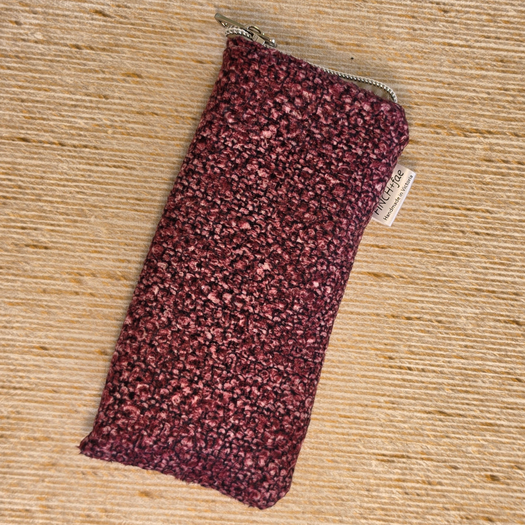 Softies glasses and sunglasses case, handmade and upcycled