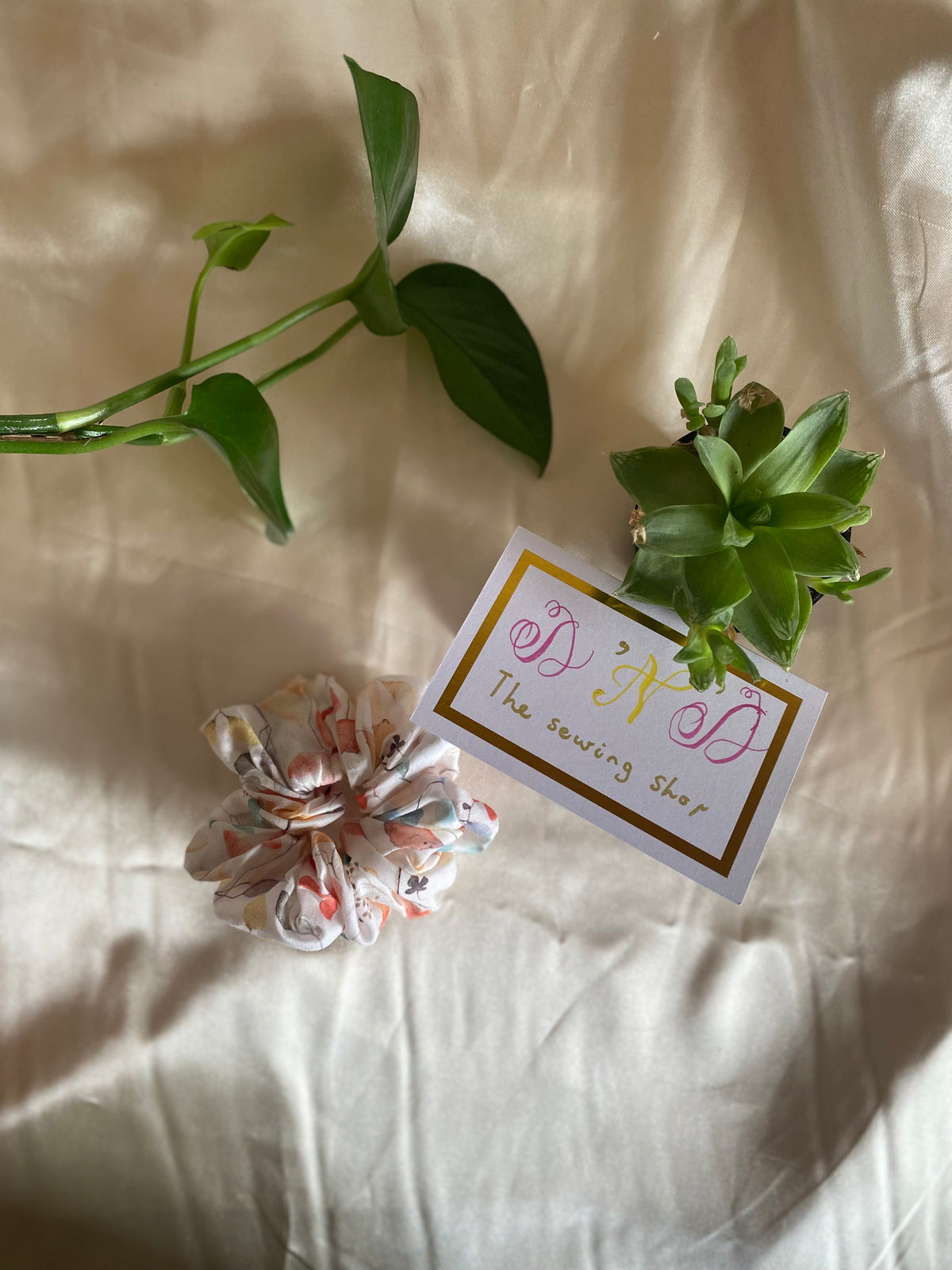 Spring Special Floral Fabric Scrunchies