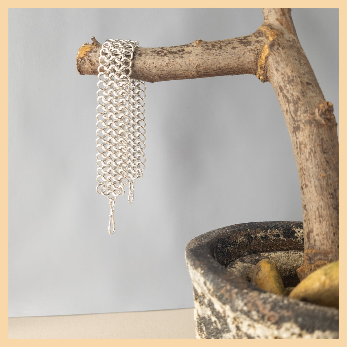 Chainmaille European 4 in 1 Weave Bracelet