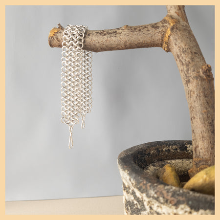 Chainmaille European 4 in 1 Weave Bracelet
