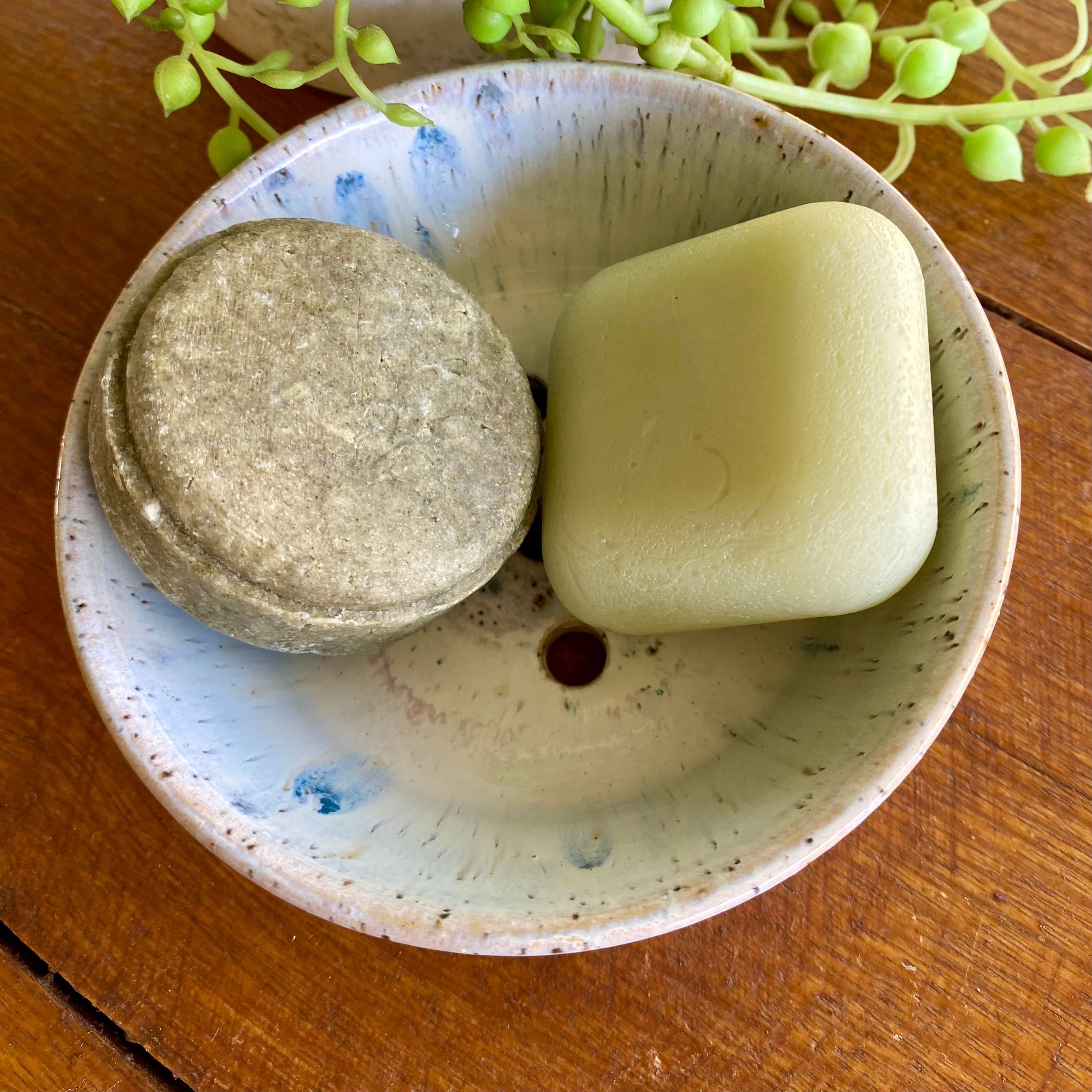 Organic Handcrafted Shampoo/ConditionerBar Holder/HandmadePottery