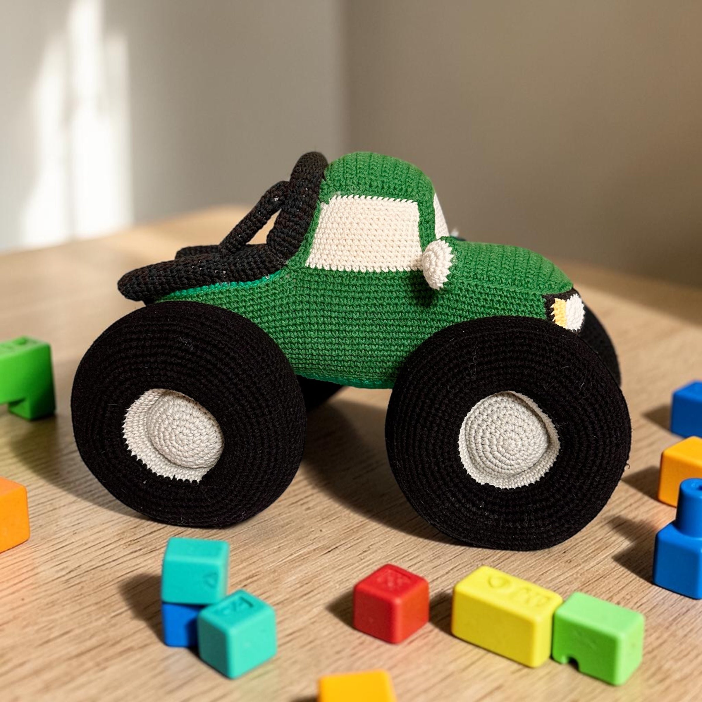 Crochet Monster Truck – Handmade Toy 🚜🧶