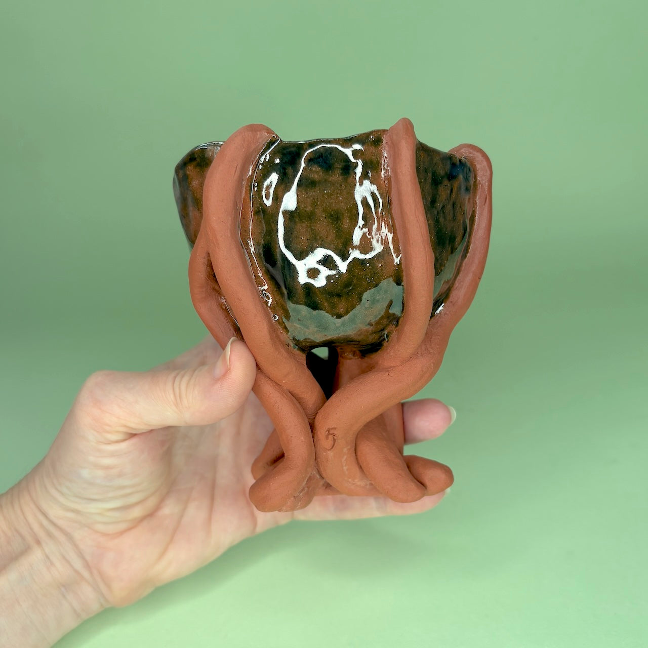 Ceramic creative experiments pots