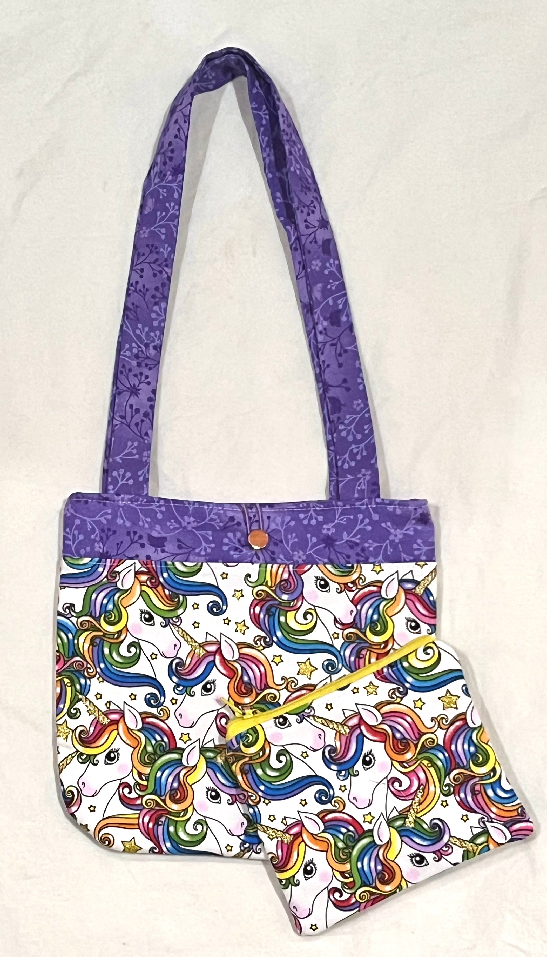 Unicorns handbag and purse