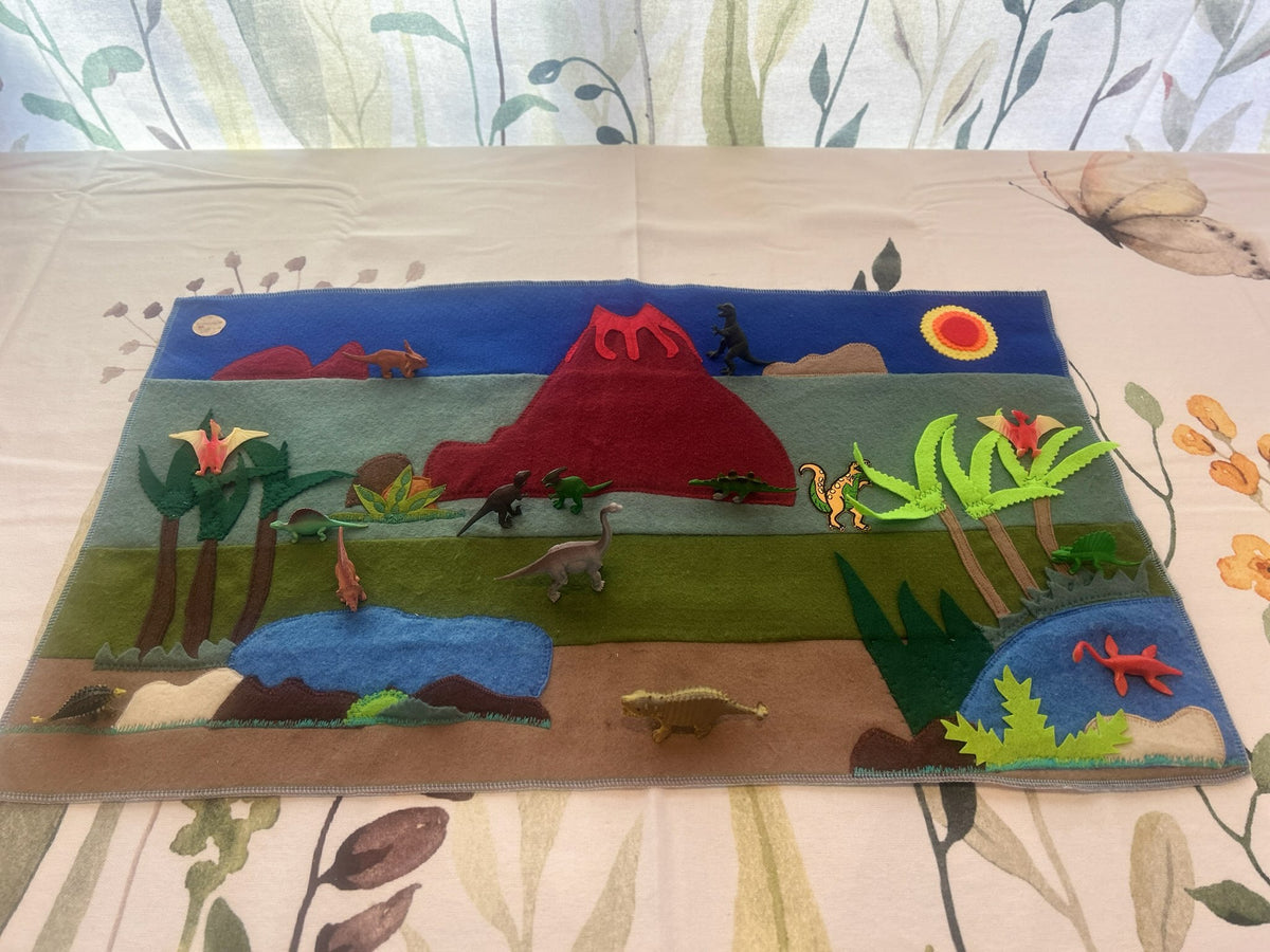 Children's Playmat Dino Land A