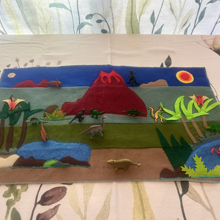 Children's Playmat Dino Land A