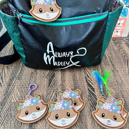 Fox bag tag/bookmark
