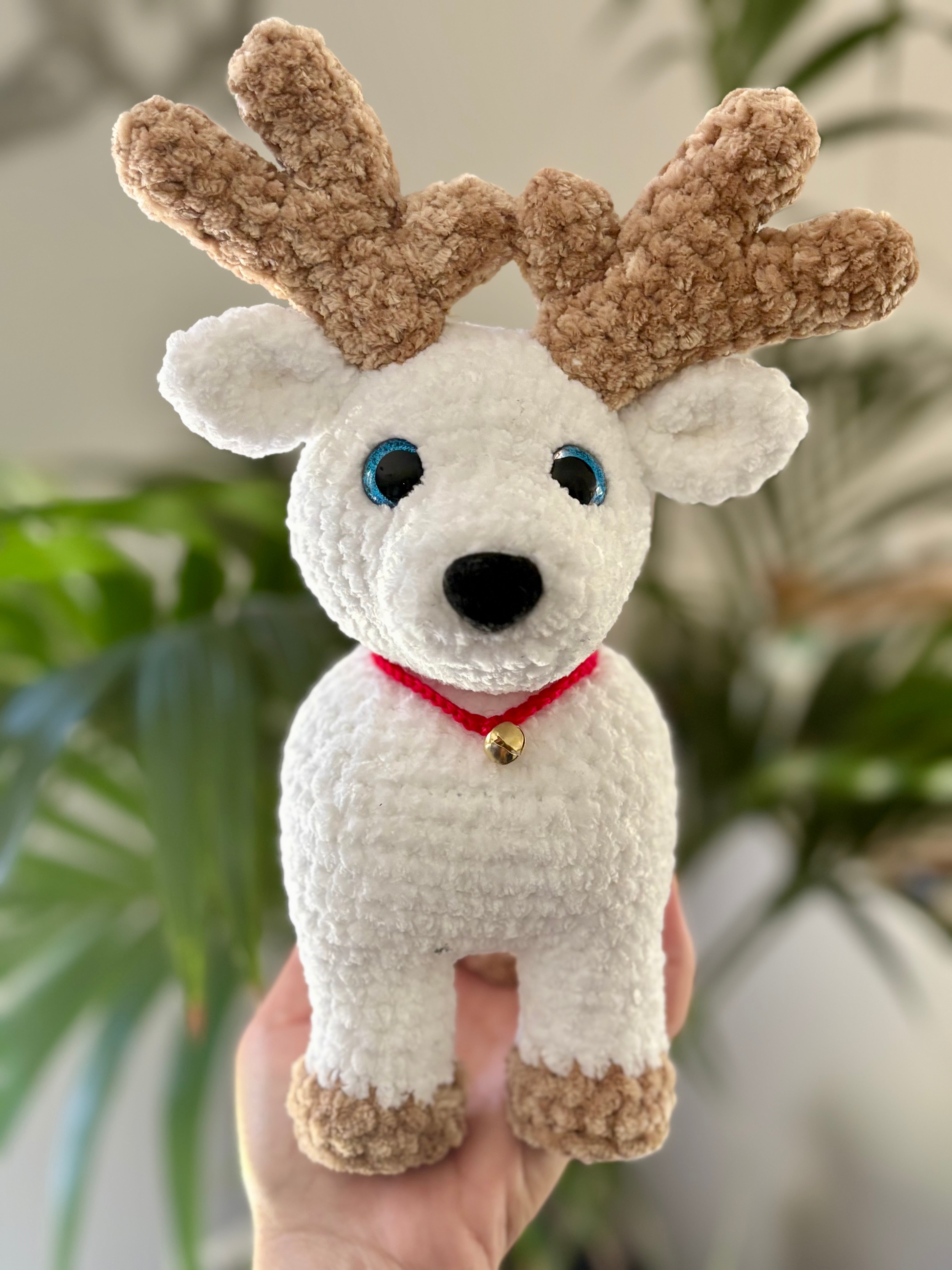 Crochet Reindeer plush
