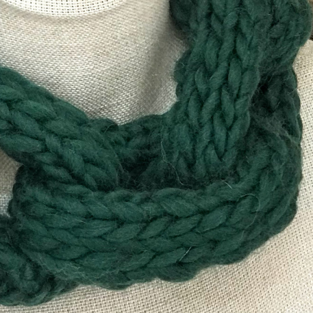 Unique Handknitted Hoop Necklace Scarf