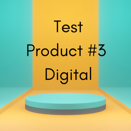 Test Store Product No.3 Digital