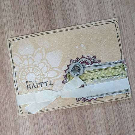Greeting Card Blank All Occasions - Happy Day