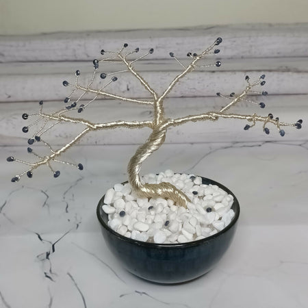 Sapphire Precious Specialty Gem Tree for Kindness Wisdom and September
