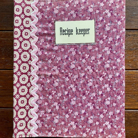 Recipe Keeper - A4 Display Folder Pinks