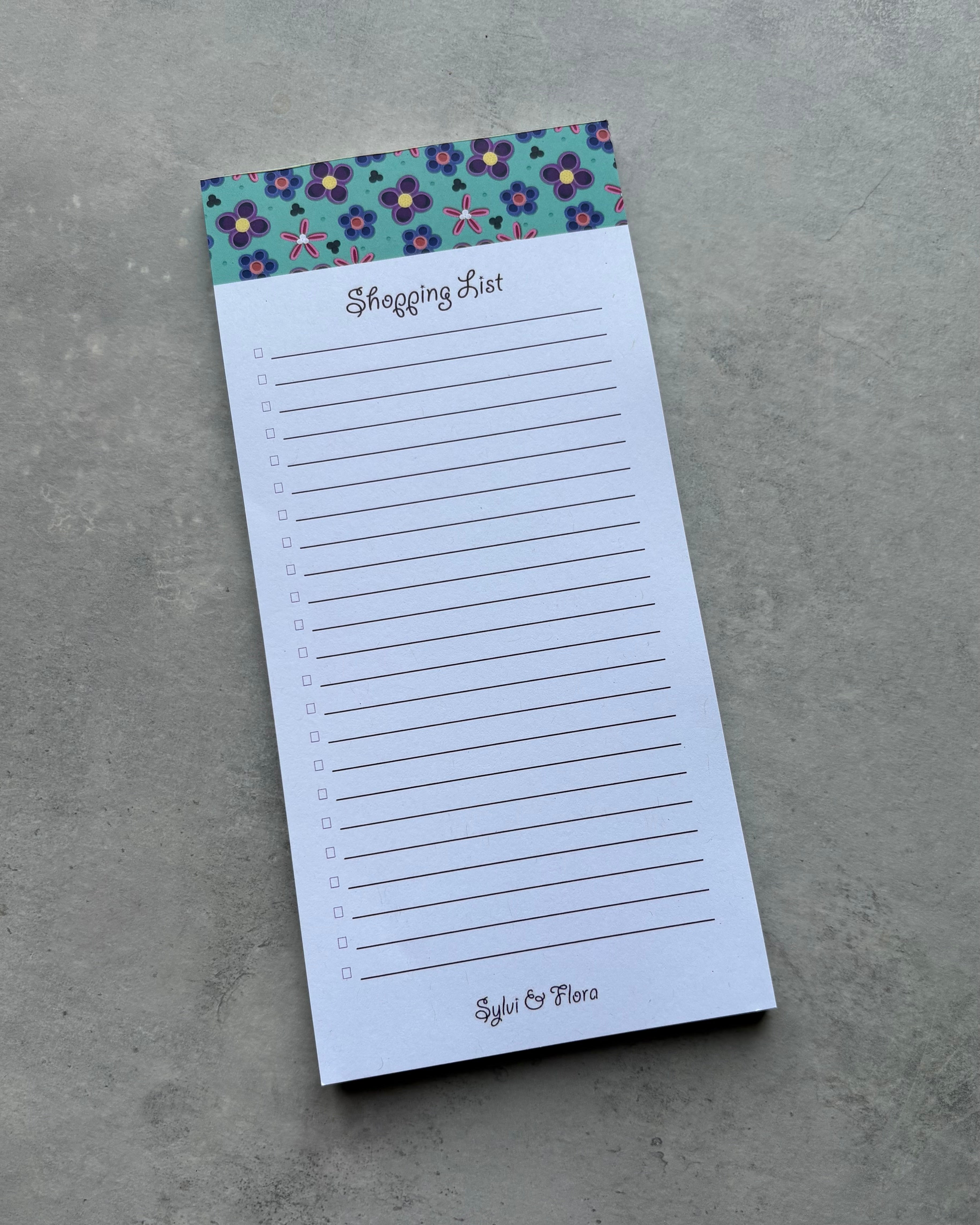Shopping List, 4 designs