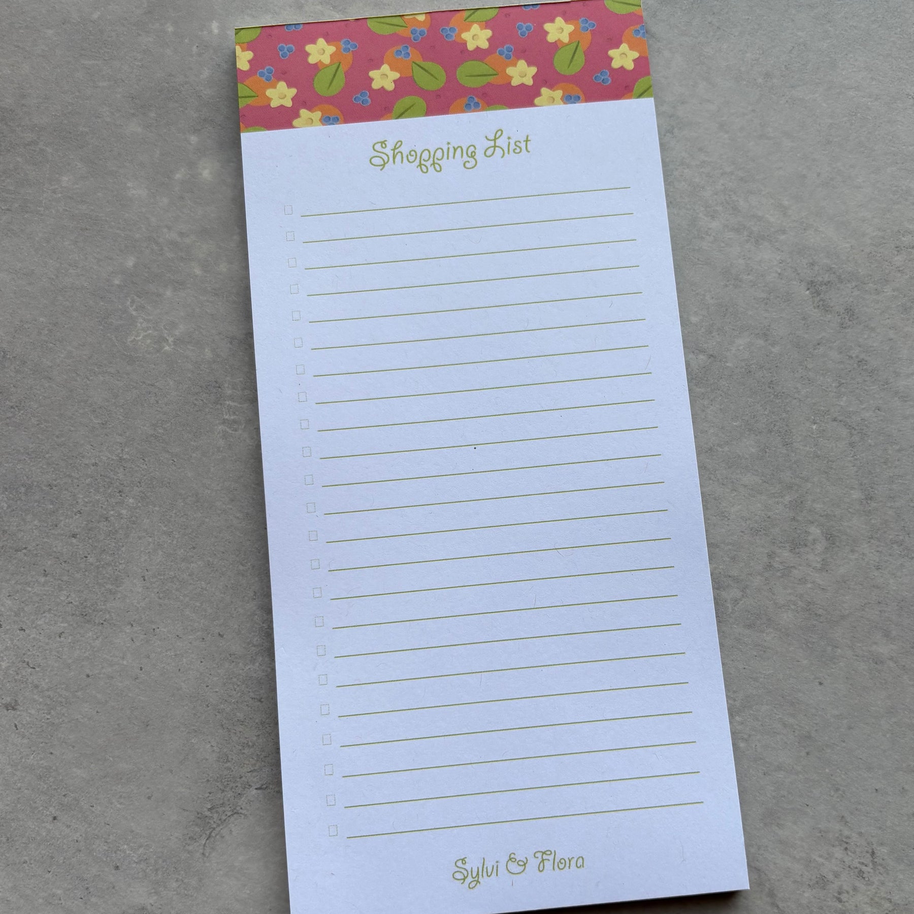 Shopping List, 4 designs