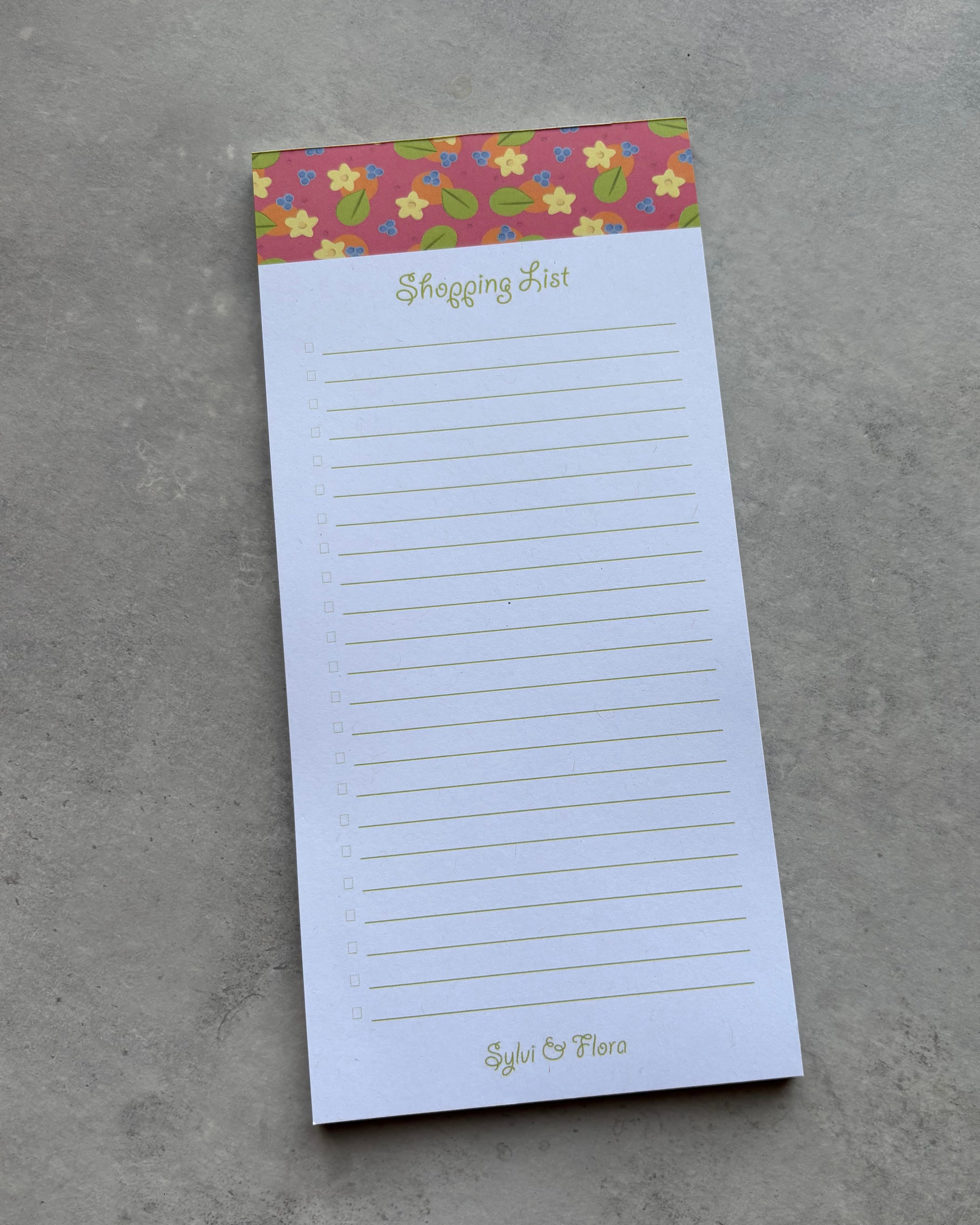Shopping List, 4 designs
