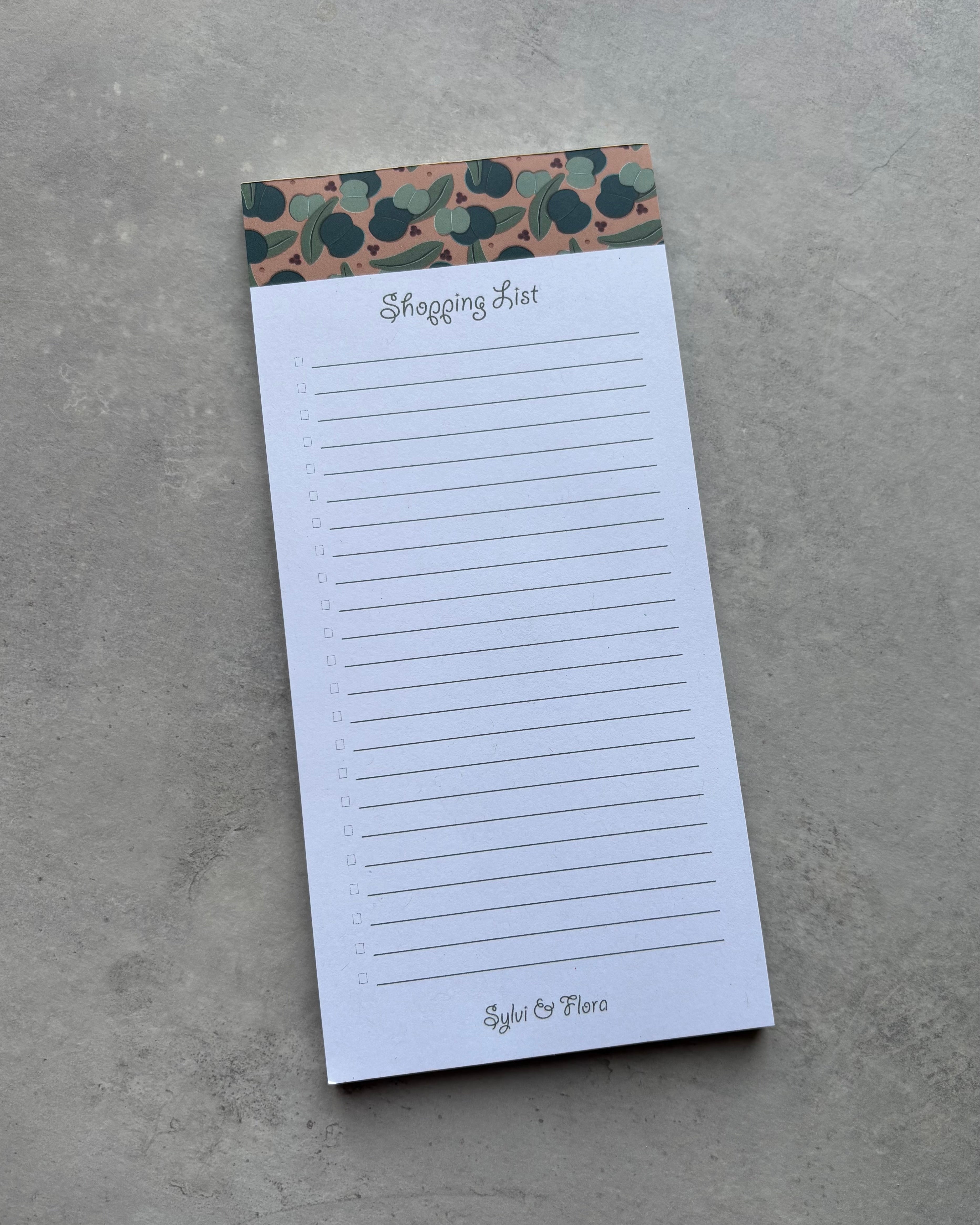 Shopping List, 4 designs