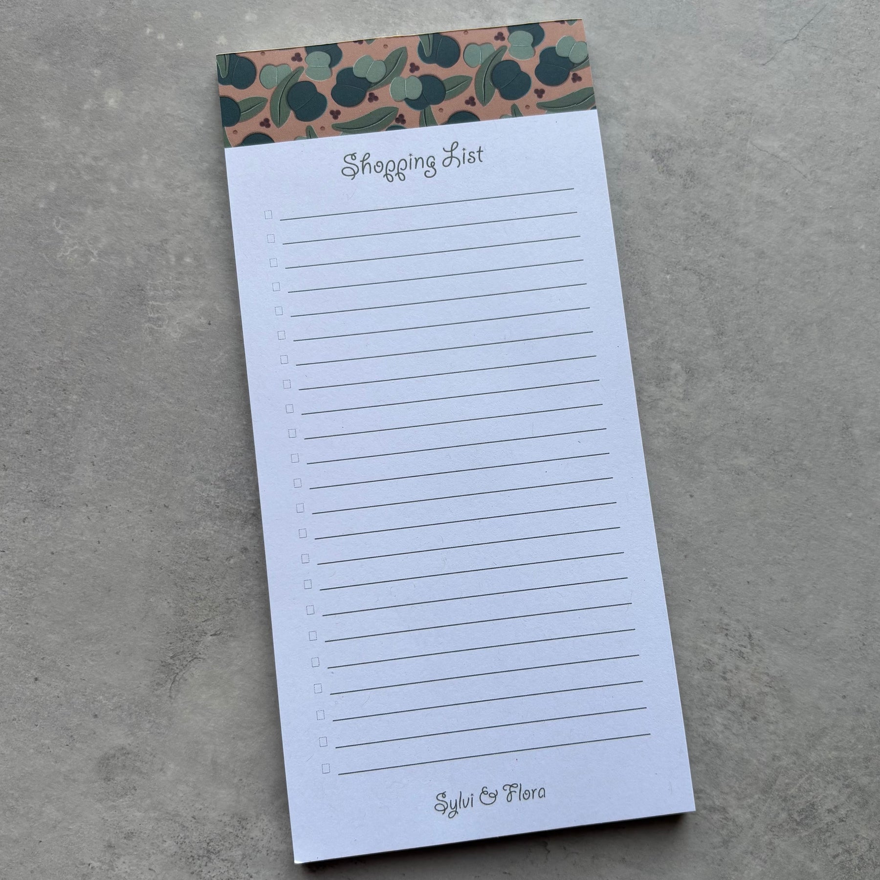 Shopping List, 4 designs